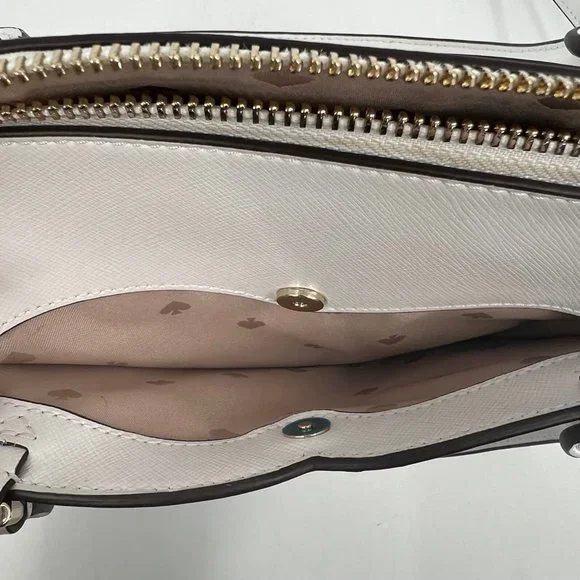 kate spade White Dome Payton Satchel | Leather, Convertible - Picture 5 of 11